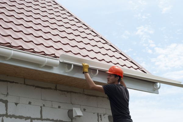 Rain Gutter Repair in Evergreen