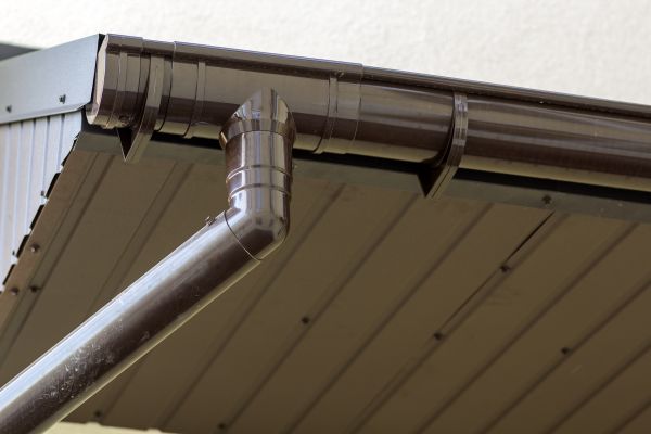Steel Gutter Repair in Evergreen